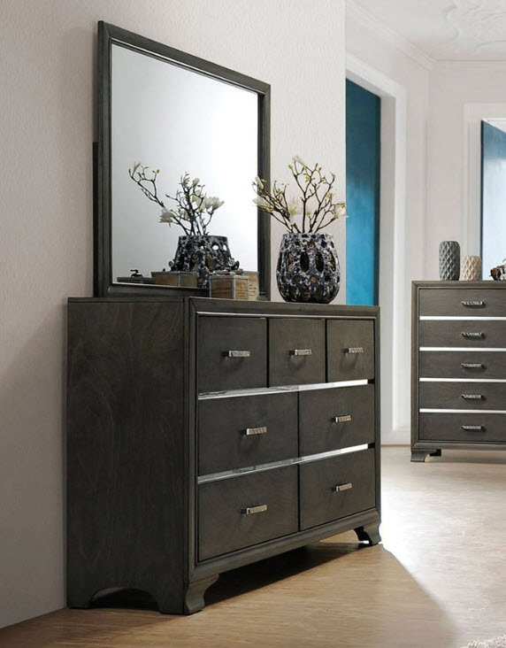 Carine II Transitional Dresser