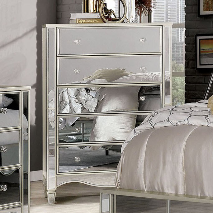 Eliora Mirror Panel Chest