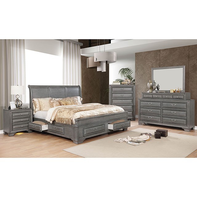 Brandt Transitional Storage Bed