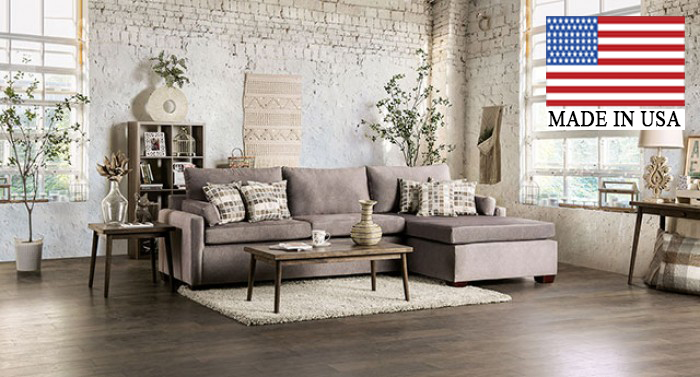 Cramlington Box Seat Cushions Sectional Sofa