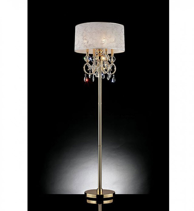 Deborah Beaded Arm Floor Lamp