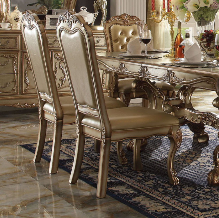 Dresden High Back Side Chair Set of 2