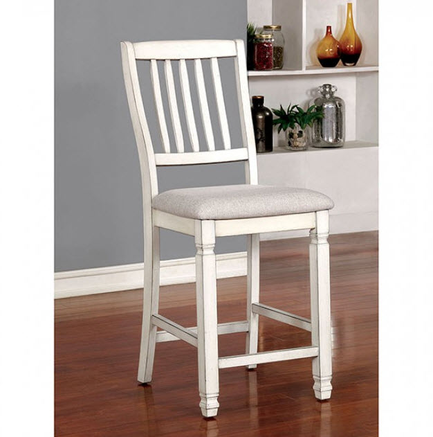 Kaliyah Slat Back Counter Height Chair Set of 2