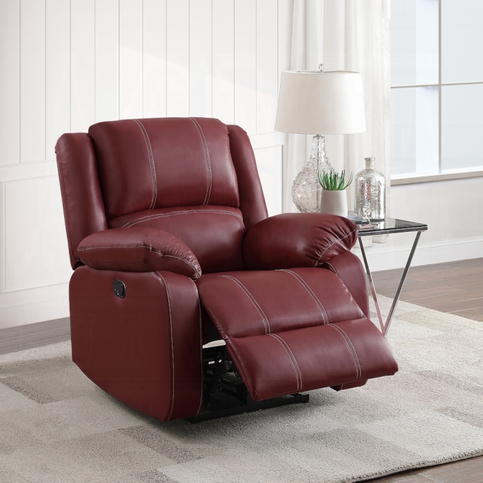 Zuriel Leatherette Motion Rocker Recliner