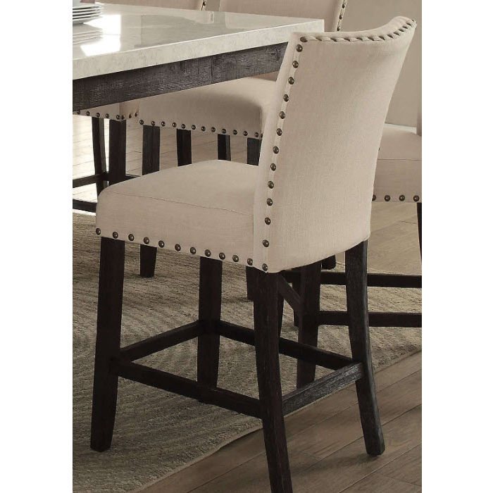 Nolan Contemporary Counter Height Chair Set of 2