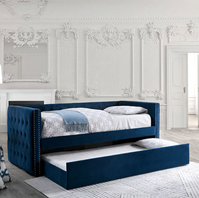 Susanna Tuxedo-Inspired Design Daybed With Trundle