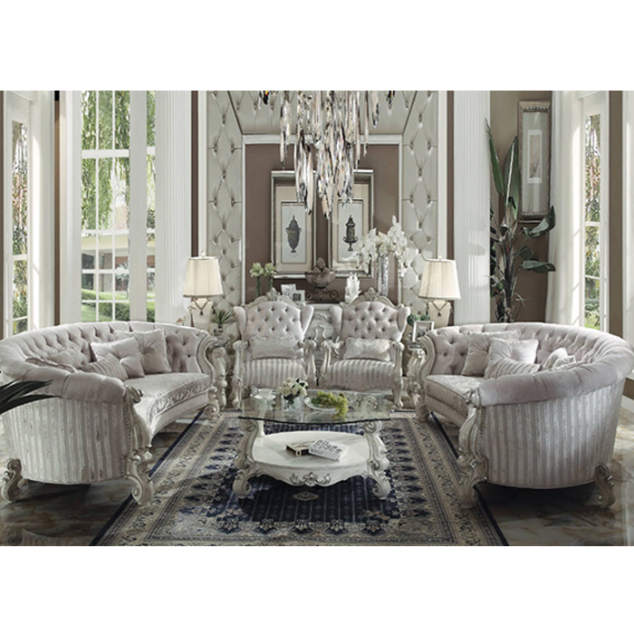 Versailles Velvet Crescent Sofa