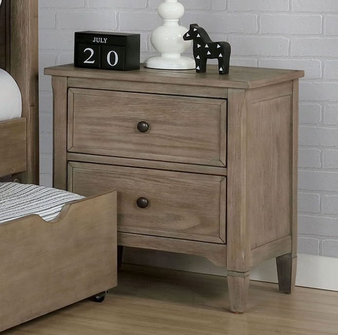 Vevey Warm Gray Nightstand