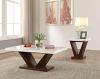 Forbes Genuine Marble Top Coffee Table