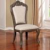 Charmaine Antique Brush Gray Dining Chair Set of 2