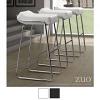 Wedge Modern Leatherette Barstool Set of 2