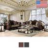 Ronja Wood Trim Traditional Sofa