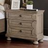 Wells Gray USB Outlet Nightstand