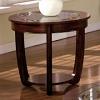 Crystal Falls Irregular Shape Design End Table