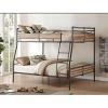 Brantley II Industrial Style Bunk Bed