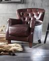 Brancaster Accent Chair with Button-Tufted Accents