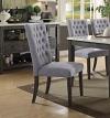 Merel Button Tufted Side Chair Set of 2