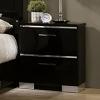 Carlie High Gloss Nightstand