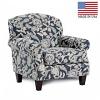 Porthcawl Rounded Arms Floral Chair