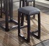Razo Wooden Square Counter Height Stool