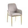 Barnard Gray Velvet Side Chair Set of 2