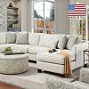 Pocklington Welted Cord Trim Sectional Sofa