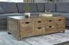 Esther 6-drawer Solid Wood Coffee Table