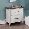 Priam Two-Tone Contemporary Night Stand
