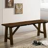 Mapleton Live Edge Design Bench