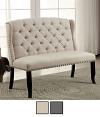 Sania Wingback 3-Seater Love Seat Bench
