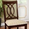 Carlisle Padded Fabric Chair Set of 2