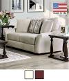 Oacoma Flared Curved Arms Loveseat