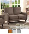 Maxime Mid-Century Modern Loveseat