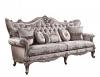 Jayceon Victorian Style Sofa with 5 Pillows