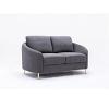 Yuina Slightly Rounded and Slopped Armrests Loveseat