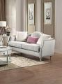 Kasa Camel Back Loveseat with 3 Pillows
