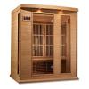 Maxxus 3 person Low EMF FAR Infrared Hemlock Sauna