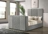 Tara 61-inch Upholstered Panel TV Bed