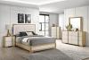 Hyland Wood LED Panel Bed