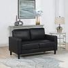 Ruth Upholstered Track Arm Loveseat