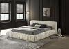 Palmdale Contemporary Pleated Upholstered Bed