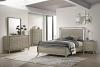 Rainier Contemporary Bed with LED on Headboard