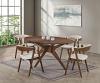 Ebikon Mid-Century Modern Oval Dining Table