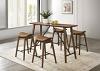 Klamath Mid-century Modern Counter Height Table
