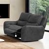 Demetrius Contemporary Power Loveseat