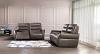 Granucci Transitional Power Recliner Sofa