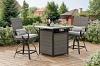Arosa Contemporary Fire Pit Counter Ht. Table