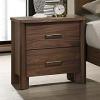 Hayward Mid Century Modern Walnut Nightstand