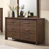 Hayward Mid Century Modern Walnut Dresser