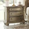 Fromberg Traditional Gold Champagne Nightstand
